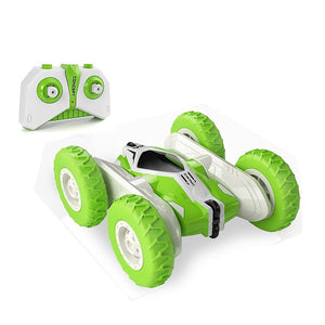 Department Store - Remote Control Flip Stunt Car(Green); 4WD 2.4Ghz Remote Control Toys; Double Sided Flips 360Â°Rotating RC Stunt Car; Toy For 5 6 7 8 Year Old Boys Girls