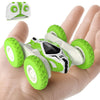 Department Store - Remote Control Flip Stunt Car(Green); 4WD 2.4Ghz Remote Control Toys; Double Sided Flips 360Â°Rotating RC Stunt Car; Toy For 5 6 7 8 Year Old Boys Girls