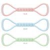 popmarket - 8-character Puller, 8-character Silicone Yoga Auxiliary Home Elastic Band Mini Band Kit, A Set Of 3, Light Three Medium, And Heavy Lower Body Loop Resistance Bands For Legs And Booty