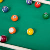 Soozier 38'' Foldable Billiards Tabletop Game, Complete Pool Table Set for Family Fun, Includes Balls, Cues, Chalk, Brush, for Game Room