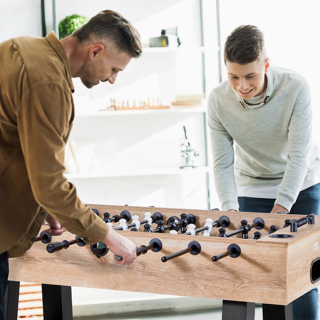 VEVOR - 55 inch Foosball Soccer Game Table Standard Size Indoor Table for Home Game Room