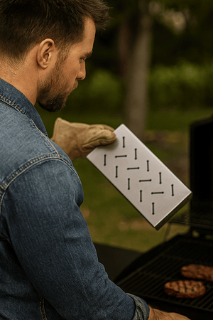 3P EXPERTS - Seamless Outdoors BBQ Smoker BOX