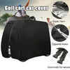 The Perfect Part - Waterproof Golf Cart Cover Zipper 4 Passenger EZ GO Club Car Yamaha Elastic Hem
