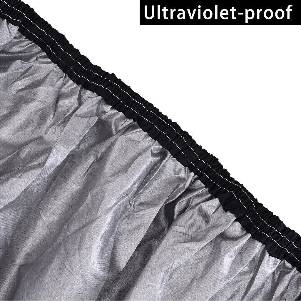 The Perfect Part - Waterproof Golf Cart Cover Zipper 4 Passenger EZ GO Club Car Yamaha Elastic Hem