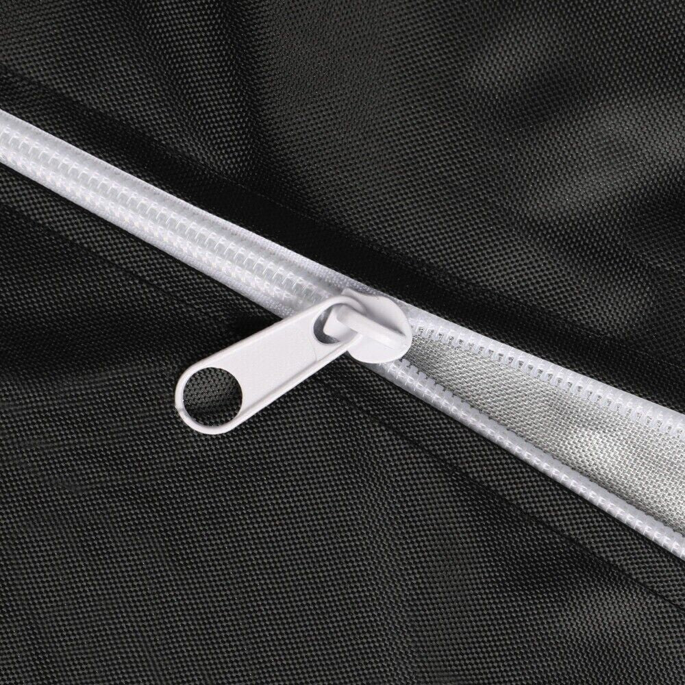 The Perfect Part - Waterproof Golf Cart Cover Zipper 4 Passenger EZ GO Club Car Yamaha Elastic Hem