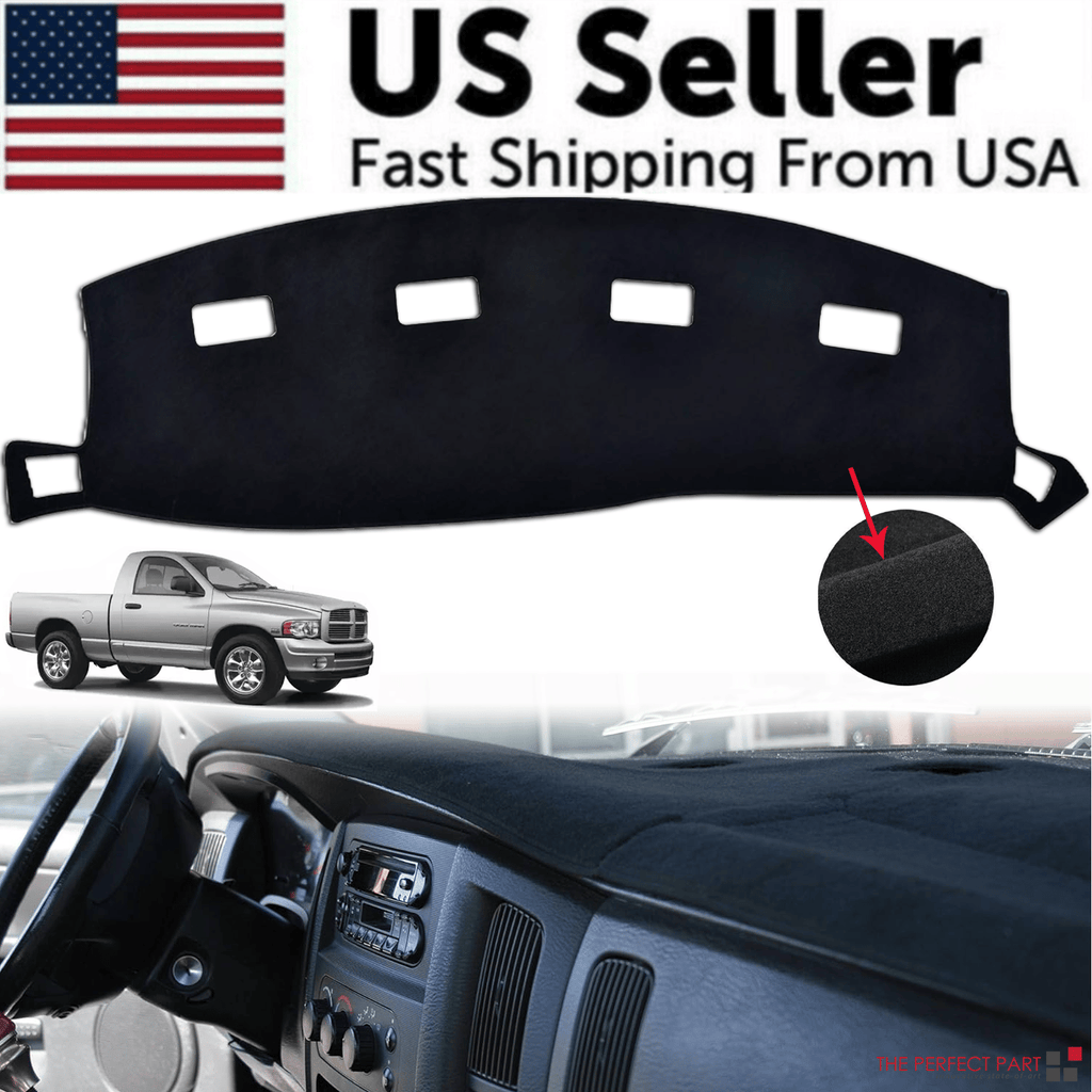 The Perfect Part - For Dodge Ram 1500 2500 3500 2002-2005 Dash-Mat Dashboard Mat Dash Cover Carpet