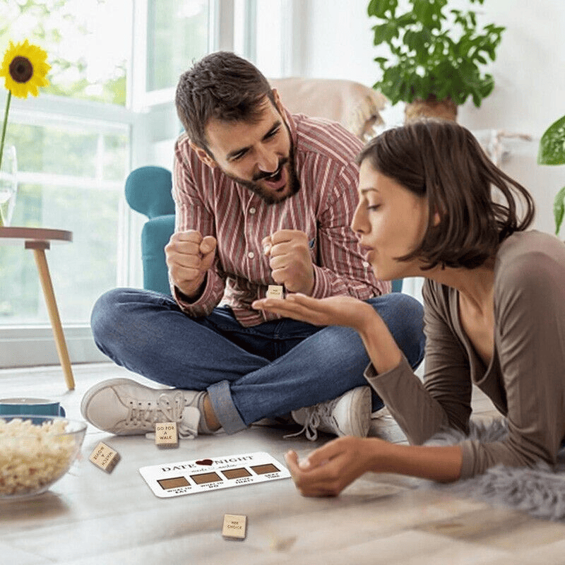 The Perfect Part - Date Night Dice After Dark Edition Date Night Wooden Dice Game For Couples Fun