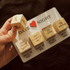 The Perfect Part - Date Night Dice After Dark Edition Date Night Wooden Dice Game For Couples Fun