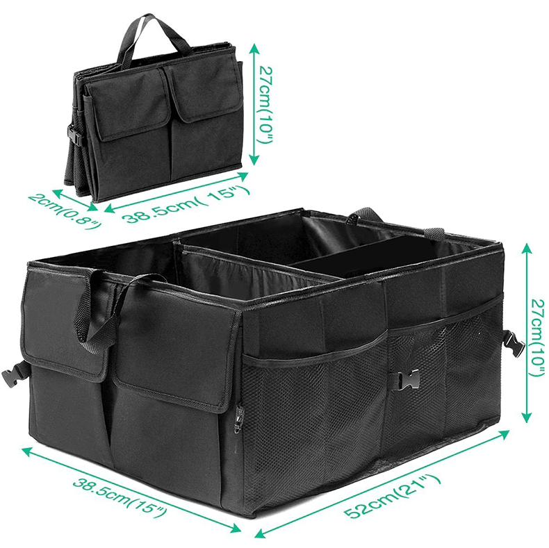 The Perfect Part - Trunk Cargo Organizer Folding Storage Collapse Bag Bin For Car Truck SUV 40L US
