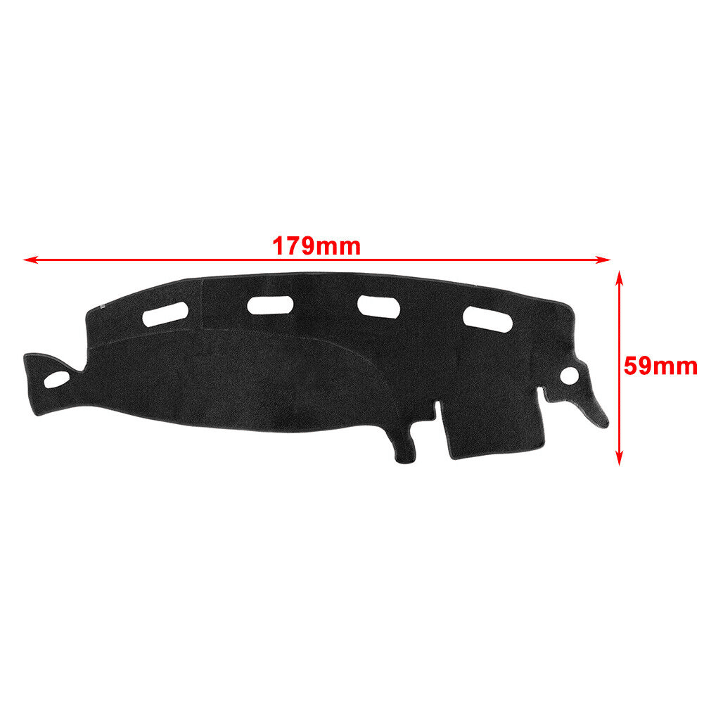 The Perfect Part - Dashboard Mat Dash Cover Carpet For 1998-2001 Dodge Ram 1500 2500 3500 Dash-Mat