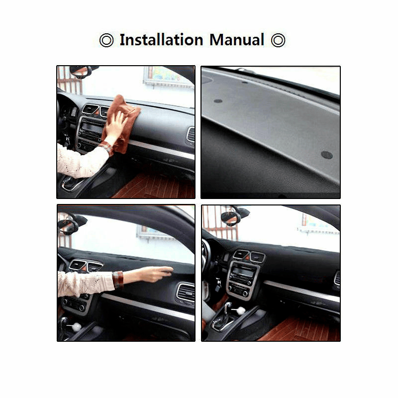 The Perfect Part - Dashboard Mat Dash Cover Carpet For 1998-2001 Dodge Ram 1500 2500 3500 Dash-Mat