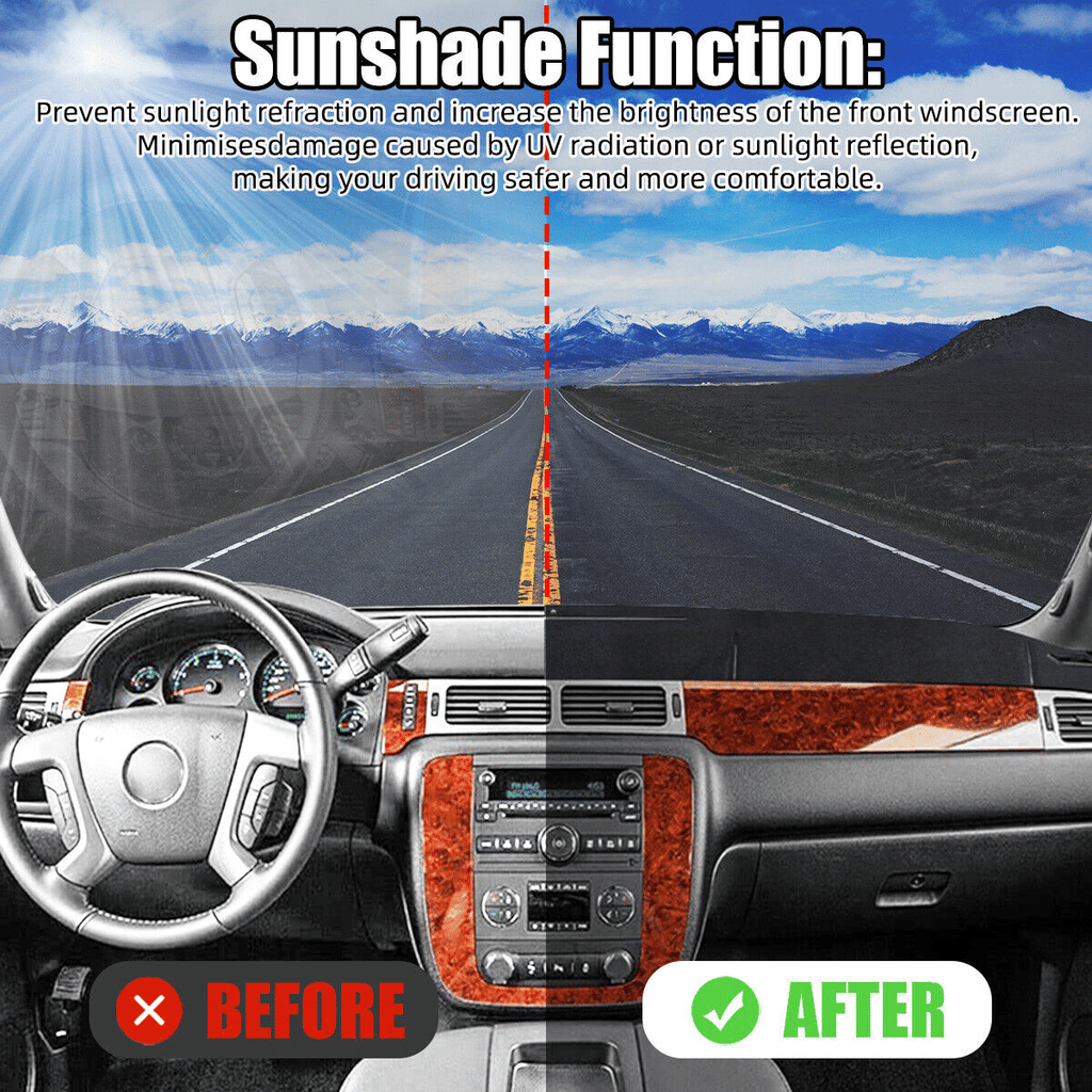 The Perfect Part - Car Dash Cover Mat Dashboard Pad for Chevy Silverado 1500 2500 Tahoe 2001-2006
