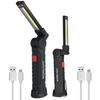 The Perfect Part - Rechargeable LED COB Work Light Mechanic Flashlight Lamp Magnetic Base Bright