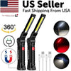 The Perfect Part - Rechargeable LED COB Work Light Mechanic Flashlight Lamp Magnetic Base Bright