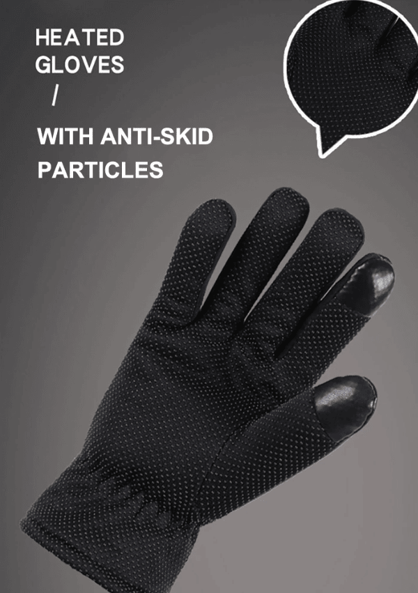 The Perfect Part - Electric USB Heated Gloves Winter Warming Thermal Ski Snow Hand Warm Windproof