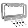 The Perfect Part - 2PCS Bling License Plate Frame Glitter Crystal Sparkling Rhinestone Diamond Caps