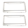 The Perfect Part - 2PCS Bling License Plate Frame Glitter Crystal Sparkling Rhinestone Diamond Caps
