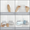 The Perfect Part - Shower Caddy Shelf Bathroom Corner Bath Storage Holder Organizer Triangular Rack