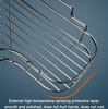 The Perfect Part - Shower Caddy Shelf Bathroom Corner Bath Storage Holder Organizer Triangular Rack