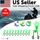 The Perfect Part - 10/40 PC LED Night Fishing Bite Bait Alarm 2 Bells Light Rod Tip Clip Alert Ring