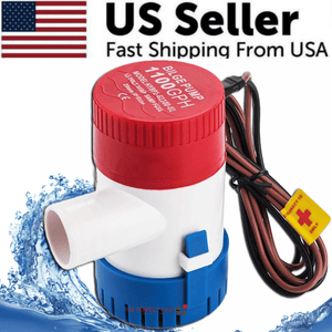 The Perfect Part - 1100GPH 12V Electric Marine Submersible Bilge Sump Water Pump For Boat 3/4'' Hose