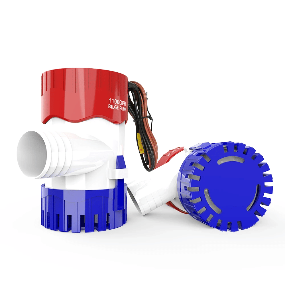 The Perfect Part - 1100GPH 12V Electric Marine Submersible Bilge Sump Water Pump For Boat 3/4'' Hose