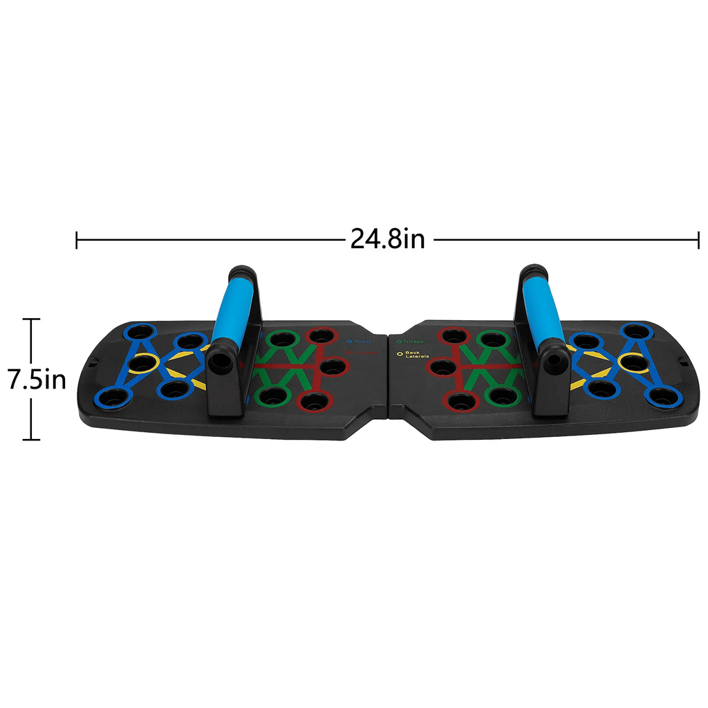 The Perfect Part - 28 in 1 Push Up Rack Board System Fitness Workout Train Home Gym Exercise Stands