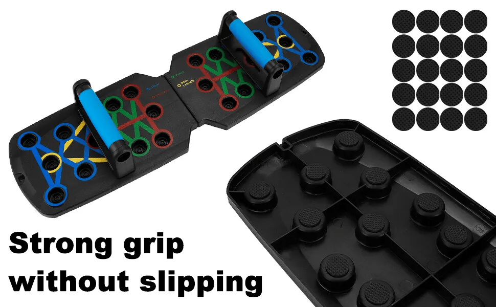 The Perfect Part - 28 in 1 Push Up Rack Board System Fitness Workout Train Home Gym Exercise Stands