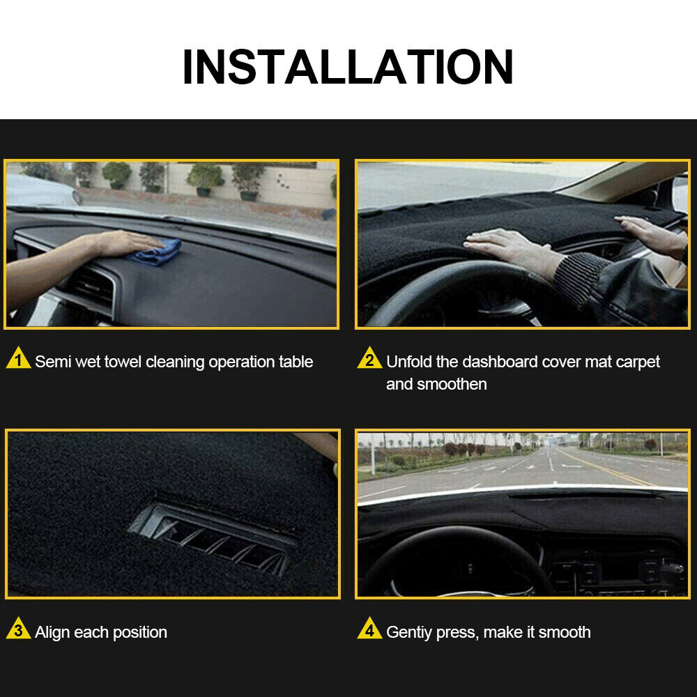 The Perfect Part - Fit For Chevy Silverado/Tahoe/Suburban 2007-2014 US Dashboard Pad Dash Cover Mat