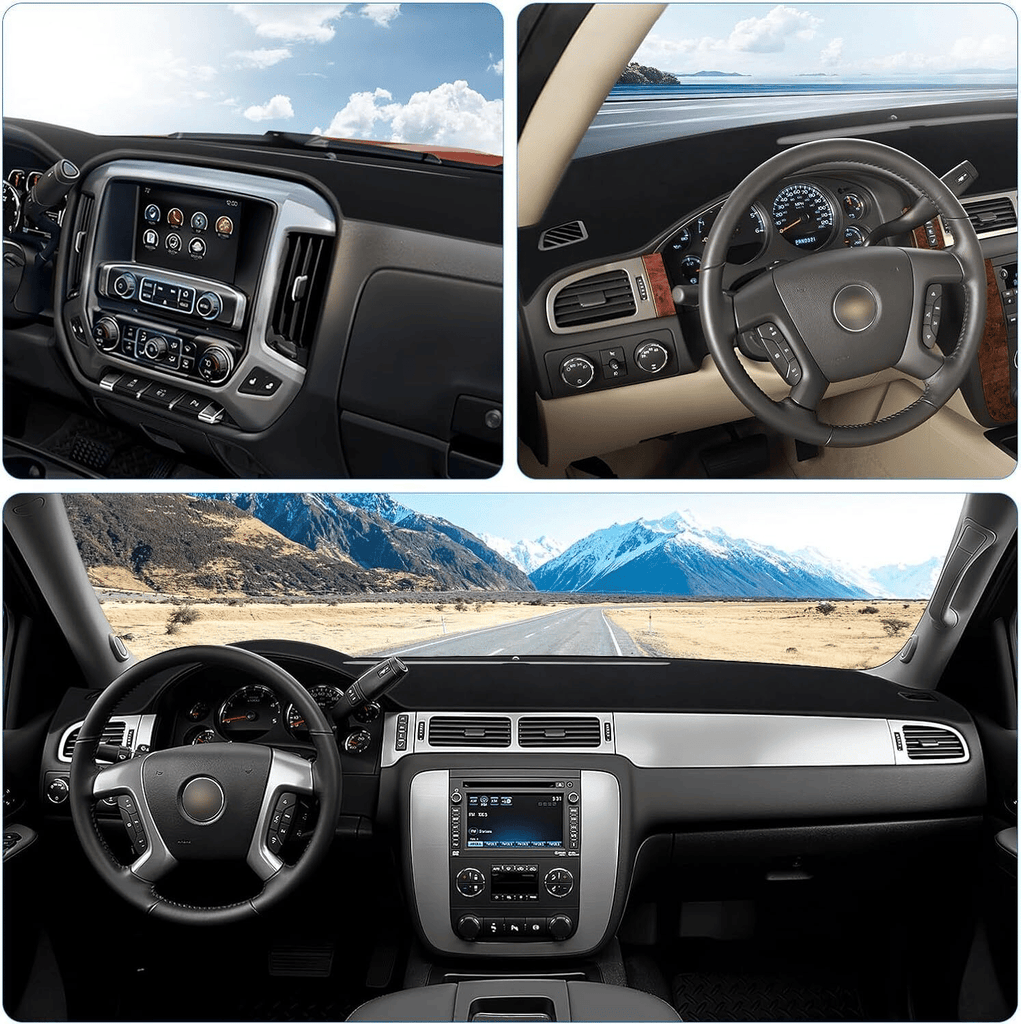 The Perfect Part - Fit For Chevy Silverado/Tahoe/Suburban 2007-2014 US Dashboard Pad Dash Cover Mat