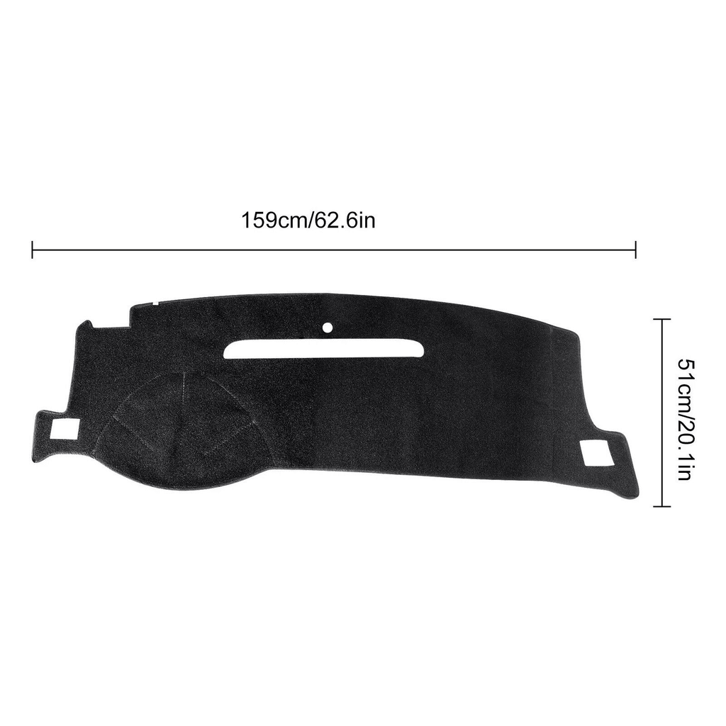 The Perfect Part - Fit For Chevy Silverado/Tahoe/Suburban 2007-2014 US Dashboard Pad Dash Cover Mat