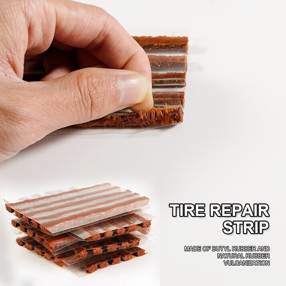 The Perfect Part - 68pc Tire Repair Kit DIY Flat Tire Repair Car Truck Motorcycle Home Plug Patch