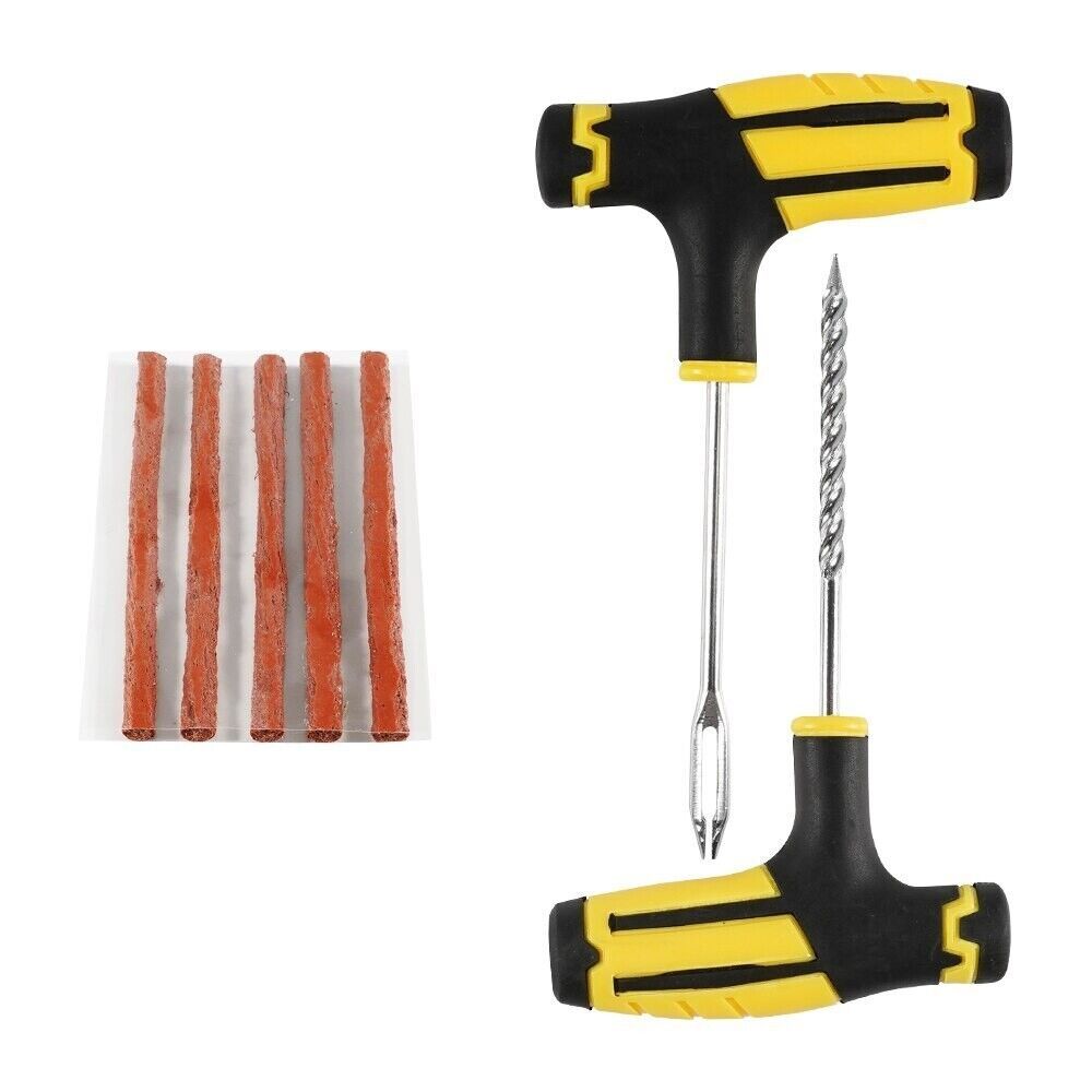 The Perfect Part - 68pc Tire Repair Kit DIY Flat Tire Repair Car Truck Motorcycle Home Plug Patch