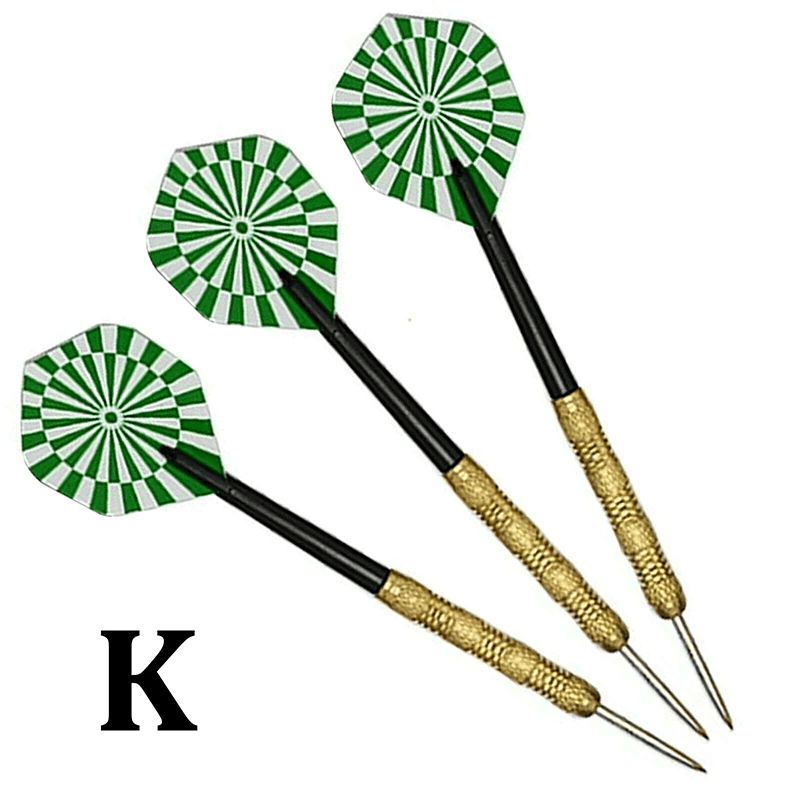 The Perfect Part - 5 Sets (15Pcs) Steel Tip Professional Darts Set Darts Slim Barrel Dart Flights