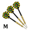 The Perfect Part - 5 Sets (15Pcs) Steel Tip Professional Darts Set Darts Slim Barrel Dart Flights