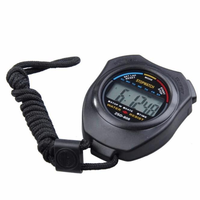 The Perfect Part - 2PCS SET Digital Stopwatch Sports Counter Chronograph Date Timer Odometer Watch