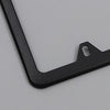 The Perfect Part - 2x High Quality Stainless Steel Metal License Plate Frame Tag Cover Black New US