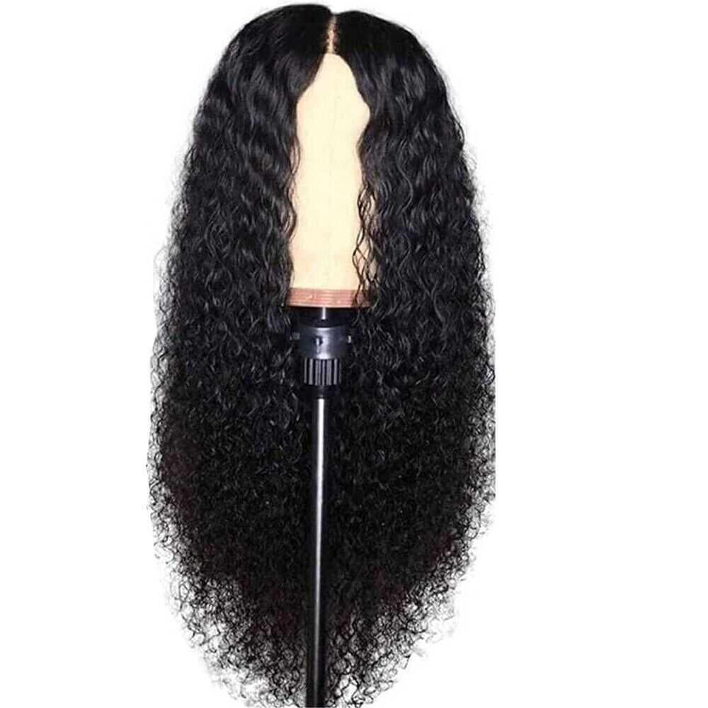 The Perfect Part - AA Hair Front Wig Womens Brazilian Human Long Curly Lace Wavy Hair Wigs US 2023