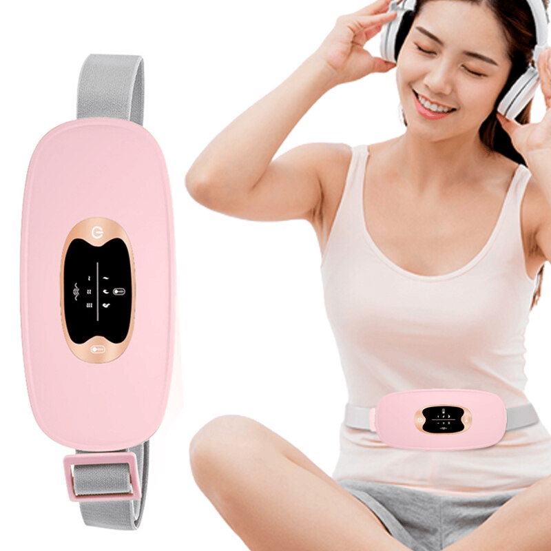The Perfect Part - Electric Heating Menstrual Vibration Pad Belt For Period Pain Relief Cramps US