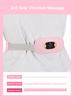 The Perfect Part - Electric Heating Menstrual Vibration Pad Belt For Period Pain Relief Cramps US