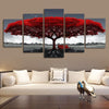 The Perfect Part - 5Pcs Canvas Print Paintings Landscape Pictures Wall Art Modern Living Room Decor