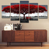 The Perfect Part - 5Pcs Canvas Print Paintings Landscape Pictures Wall Art Modern Living Room Decor