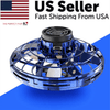 The Perfect Part - Flying Fidget Spinner Drone Ball UFO Stress Focus Hand Fun Toy LED Kids & Adults