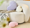 Bright Living - Throw Pillows Heart Pillow Cute Fuzzy Pillows for Bed Livingroom Home Decor Cushion Decorative Aesthetic Preppy Pillows Pink1,Small 13''x10''