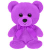 First & Main Inc. - RAINBOW BEAR (PURPLE) 6 INCHES SITTING