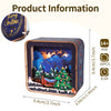 Music Park - 3D Wooden Puzzles For Adults Merry Christmas Model Kit Night Lights Desk Decorations Birthday Gifts For Women