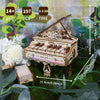 Music Park - 3d Wooden Puzzle Piano Can be played Handmade Assembly Model kit DIY Crafts Holidays birthdays Christmas Gifts