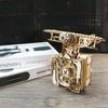 Music Park - 3d Wooden Puzzle Punk Airplane Music Box You Are My Sunshine Handmade Assembly Model Kit Holidays Brthdays Christmas Gifts
