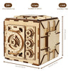 Music Park - 3D Wooden Puzzle DIY Locker Puzzle Box with Combination Model Kit for Adults to Build  Mechanical Store Your Precious Item