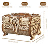 Music Park - 3D Wooden Puzzle model Kits Antique Jewel Box DIY Home Decoration Model Birthday or Christmas Gifts